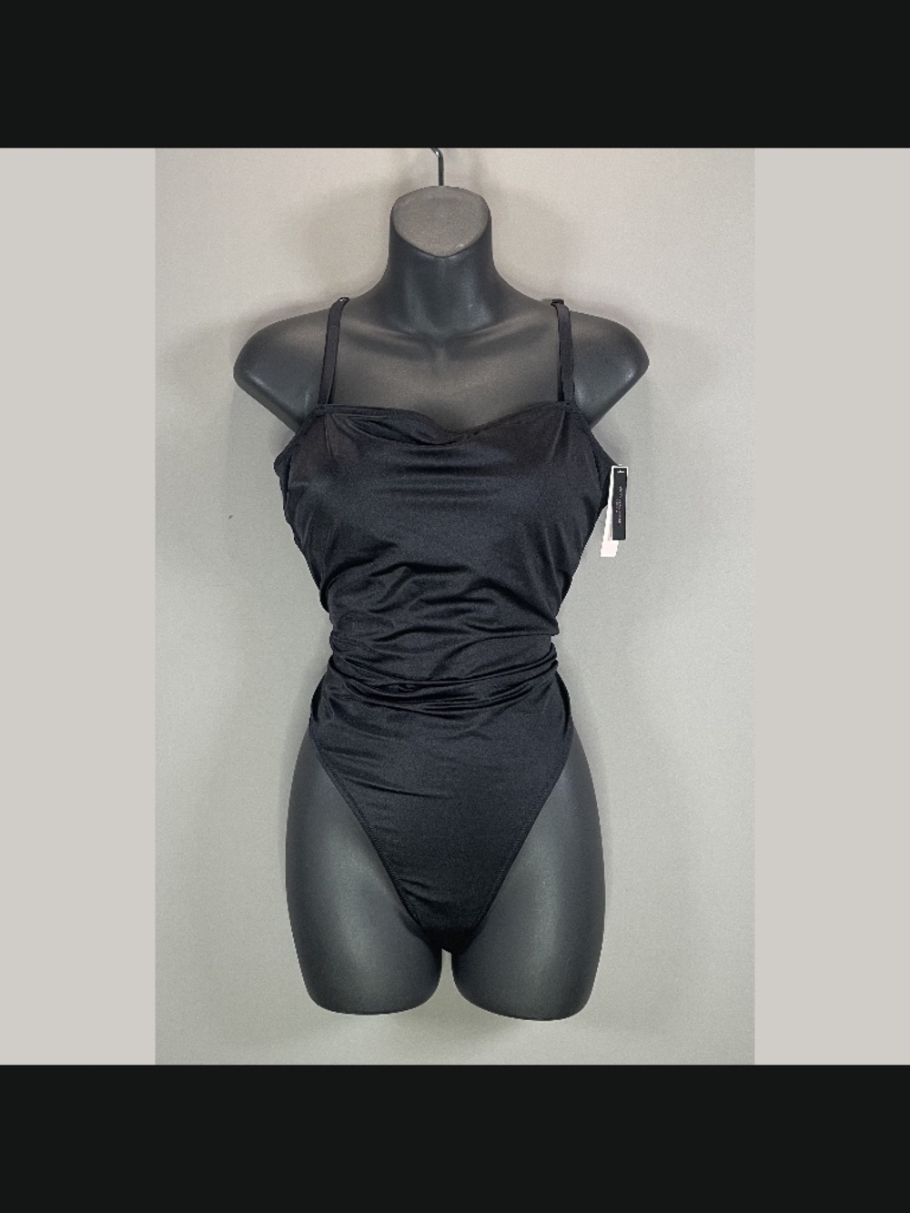 NEW Victorias Secret Swimsuit Womens XL black one piece beach summer swim